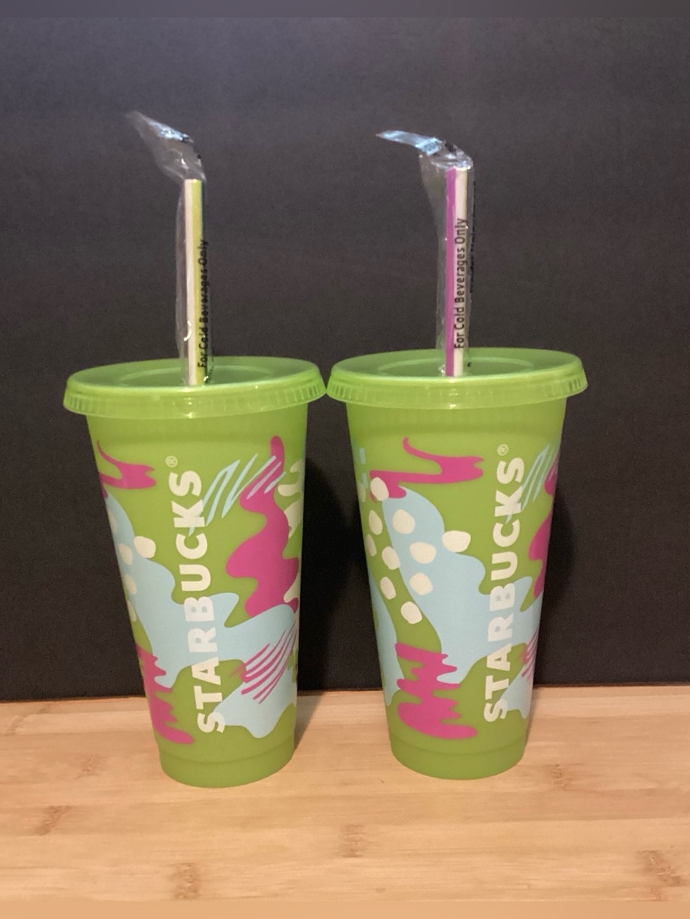 Set Of Two Color Changing Starbucks 2020 Cups